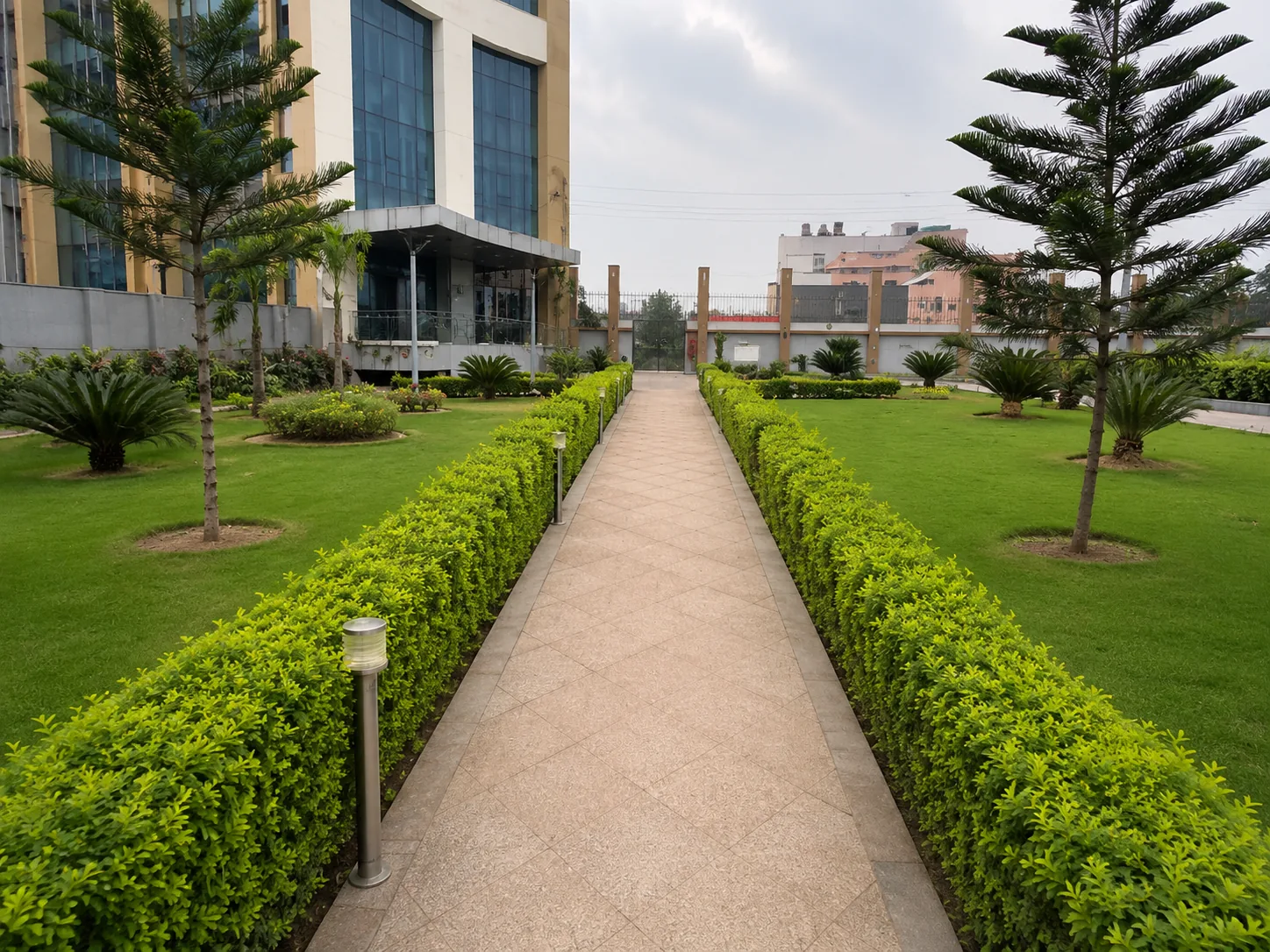 Landscaped campus project